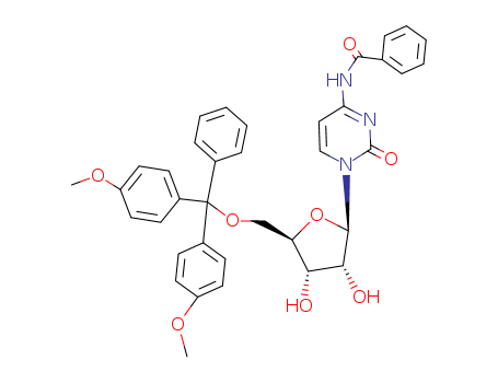 N-[1-[(2R,3S,4S,5R)-5-[[Bis(4-methoxyphenyl)-phenylmethoxy]methyl]-3,4-dihydroxyoxolan-2-yl]-2-oxopyrimidin-4-yl]benzamide