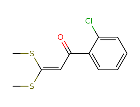 1-(2-CHLORO-PHENYL)-3,3-BIS-METHYLSULFANYL-PROPENONE