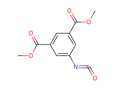 Molecular Structure of 46828-05-1 (3,5-BIS(METHOXYCARBONYL)PHENYL ISOCYANATE)