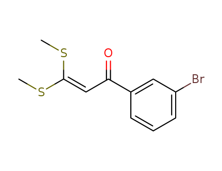 1-(3-BROMO-PHENYL)-3,3-BIS-METHYLSULFANYL-PROPENONE