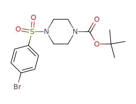 4-(4-브로모-벤젠술포닐)-피페라진-1-카르복실산 tert-부틸 에스테르