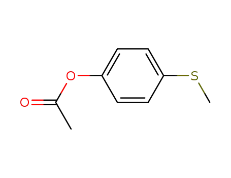 Molecular Structure of 50910-13-9 ((4-methylsulfanylphenyl) acetate)
