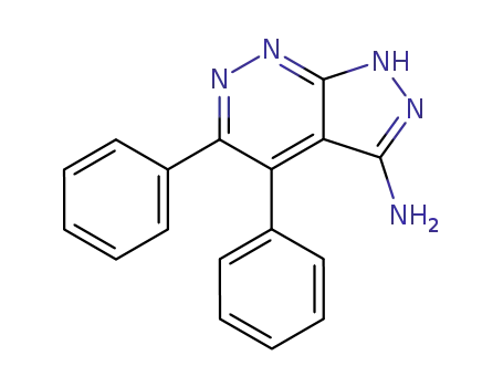 5-amino-3,4-diphenyl-7H-pyrazolo-<3,4-c>-pyridazine
