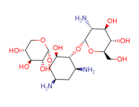 2-[4,6-diamino-3-[3-amino-4,5-dihydroxy-6-(hydroxymethyl)oxan-2-yl]oxy-2-hydroxycyclohexyl]oxyoxane-3,4,5-triol