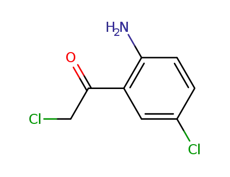 Molecular Structure of 64605-36-3 (Ethanone, 1-(2-amino-5-chlorophenyl)-2-chloro- (9CI))