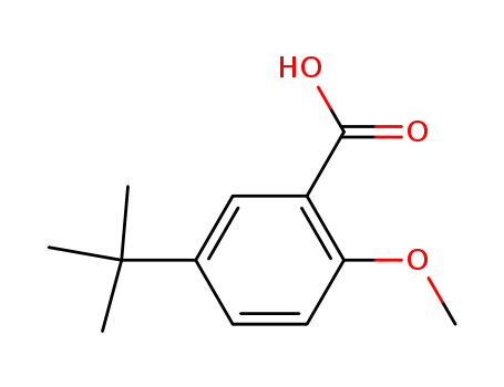 5-tert-Butyl-2-methoxybenzoic acid  CAS NO.73469-54-2