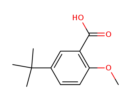 Molecular Structure of 73469-54-2 (4-TERT-BUTYL-2-ETHOXY-BENZOIC ACID)