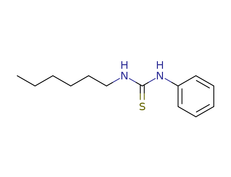 Thiourea,N-hexyl-N'-phenyl- cas  15153-13-6