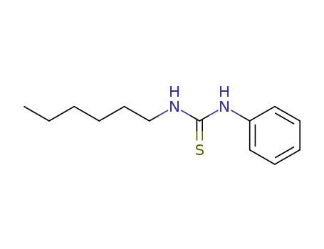 Molecular Structure of 15153-13-6 (1-HEXYL-3-PHENYL-2-THIOUREA)