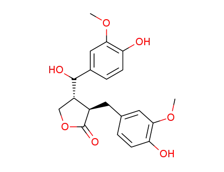 Molecular Structure of 347359-71-1 (7-Hydroxymatairesinol-7-allo-Hydroxymatairesinol mixture)