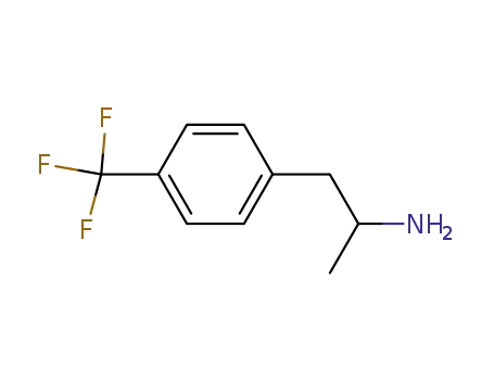 Molecular Structure of 1626-74-0 (4-(Trifluoromethyl)-α-methylbenzeneethanamine)