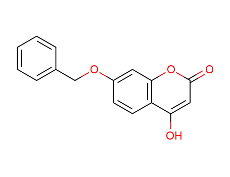 Molecular Structure of 30992-66-6 (4-HYDROXY-7-BENZYLOXYCOUMARIN)