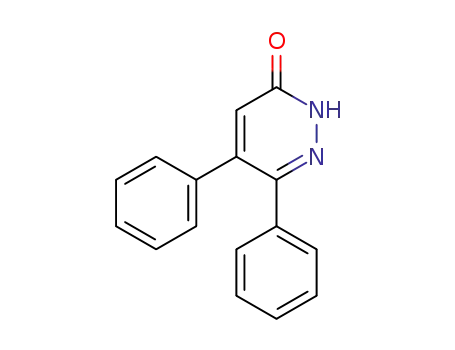Molecular Structure of 2166-34-9 (5,6-diphenylpyridazin-3-one)