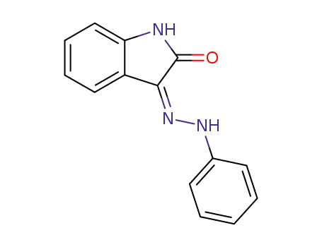 Molecular Structure of 17310-26-8 (3-(2-Phenylhydrazono)-1H-indole-2-one)