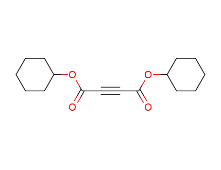 Molecular Structure of 79866-97-0 (2-Butynedioic acid, dicyclohexyl ester)