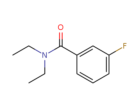 Molecular Structure of 10366-86-6 (Benzamide, N,N-diethyl-3-fluoro-)
