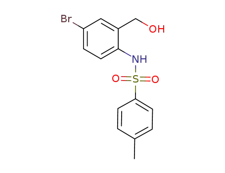 N-(4-BROMO-2-HYDROXYMETHYL-PHENYL)-4-METHYL-BENZENESULFONAMIDE
