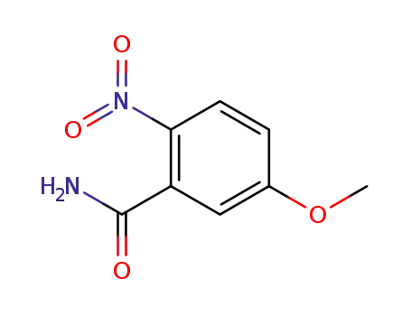 Molecular Structure of 41994-92-7 (5-METHOXY-2-NITROBENZAMIDE)