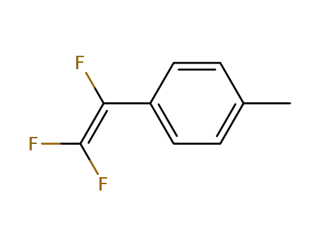 Molecular Structure of 704-35-8 (Benzene, 1-methyl-4-(trifluoroethenyl)-)