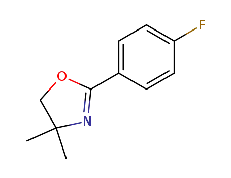 Oxazole, 2-(4-fluorophenyl)-4,5-dihydro-4,4-dimethyl-