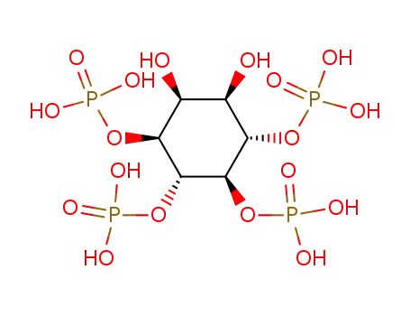 Molecular Structure of 112791-61-4 (inositol-3,4,5,6-tetrakisphosphate)