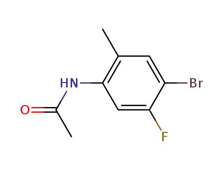N- (4-BroMo-5- 플루오로 -2- 메틸페닐) 아 세타 미드