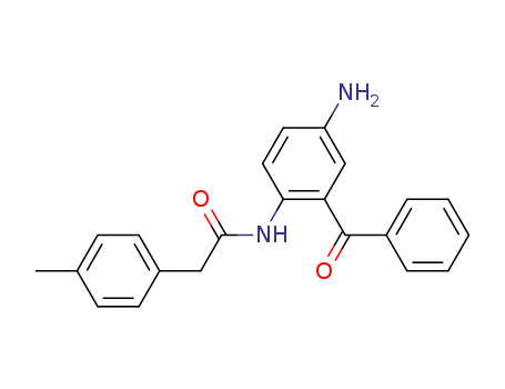 N-(4-amino-2-benzoylphenyl)-2-(4-methylphenyl)acetic acid amide