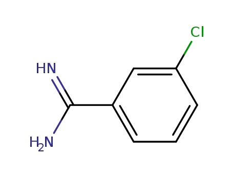 Molecular Structure of 25412-62-8 (3-CHLORO-BENZAMIDINE)