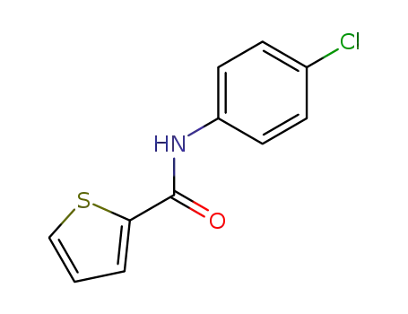 N-(4-chlorophenyl)thiophene-2-carboxamide