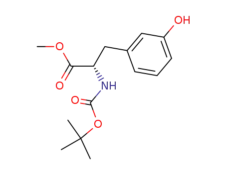 L-Phenylalanine, N-[(1,1-dimethylethoxy)carbonyl]-3-hydroxy-, methyl
ester