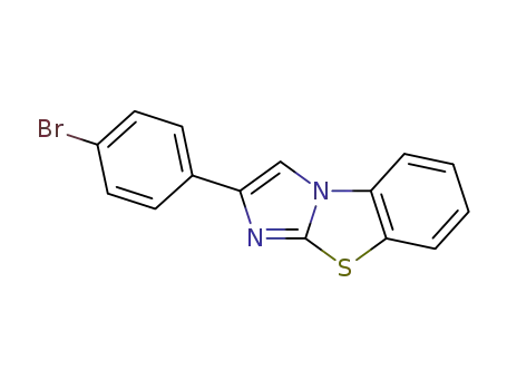 Molecular Structure of 7025-33-4 (2-(4-BROMO-PHENYL)-BENZO[D]IMIDAZO[2,1-B]THIAZOLE)