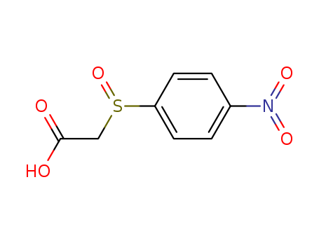 Acetic acid, [(4-nitrophenyl)sulfinyl]-