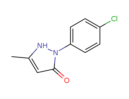 2-(4-chlorophenyl)-1,2-dihydro-5-methyl-3H-pyrazol-3-one