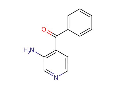 Molecular Structure of 3810-11-5 ((3-AMINO-4-PYRIDINYL)PHENYLMETHANONE)