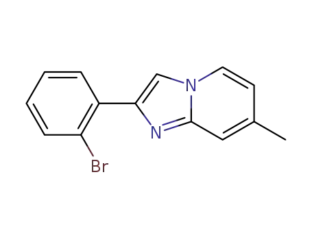 2-(2-bromophenyl)-7-methylimidazolo[1,2-a]pyridine