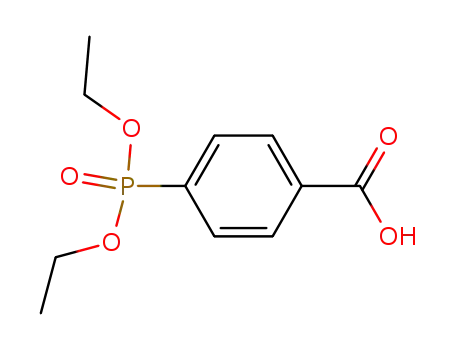 Molecular Structure of 1527-34-0 (DIETHYL(4-CARBOXYPHENYL)PHOSPHONATE)