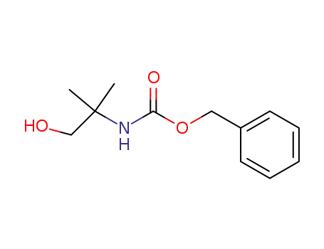 Molecular Structure of 62471-40-3 (benzyl 1-hydroxy-2-Methylpropan-2-ylcarbaMate)