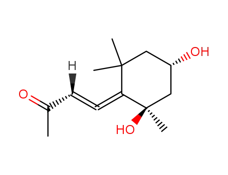 3-Buten-2-one, 4-(2,4-dihydroxy-2,6,6-trimethylcyclohexylidene)-