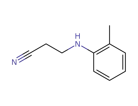 3-[(2-Methylphenyl)amino]propanenitrile