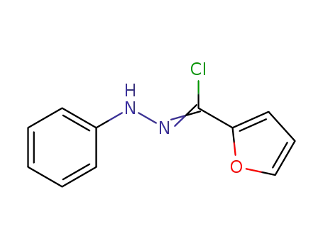 N'-phenylfuran-2-carbohydrazonoyl chloride