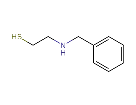 Molecular Structure of 5978-34-7 (2-(benzylamino)ethanethiol)