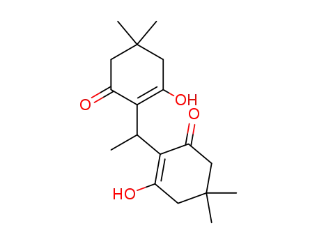 Molecular Structure of 7560-70-5 (2-Cyclohexen-1-one, 2,2'-ethylidenebis[3-hydroxy-5,5-dimethyl-)