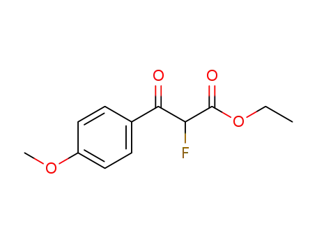 ethyl 2-fluoro-3-(4-methoxyphenyl)-3-oxo-propanoate
