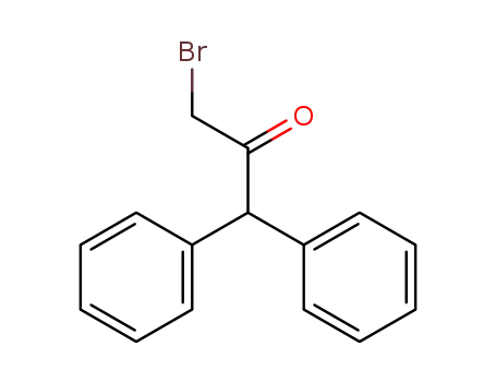 Molecular Structure of 33609-25-5 (3-BROMO-1,1-DIPHENYLACETONE)