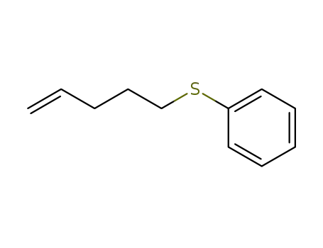 Molecular Structure of 4285-51-2 (Benzene, (4-pentenylthio)-)