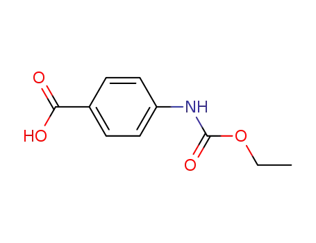 Molecular Structure of 5180-75-6 (4-[(ETHOXYCARBONYL)AMINO]BENZOIC ACID)
