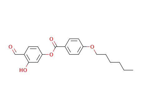 4-(2`hydroxy-4`-hexylhydroxybenzoylhydroxy)benzaldehyde