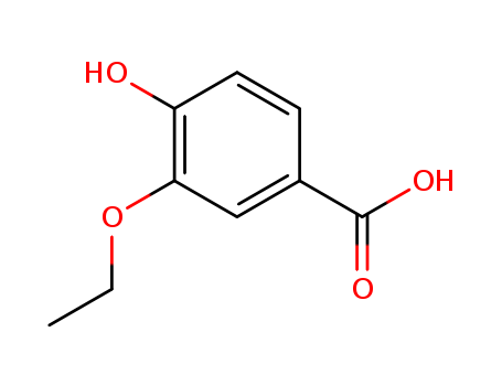 Benzoic acid, 3-ethoxy-4-hydroxy- cas  5438-38-0