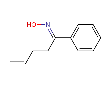 Molecular Structure of 59239-04-2 ((1E)-1-phenylpent-4-en-1-one oxime)
