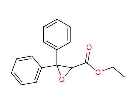 Molecular Structure of 5449-40-1 (ethyl 3,3-diphenyloxirane-2-carboxylate)